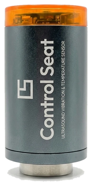 The Control Seat wireless vibration, ultrasound and temperature sensor